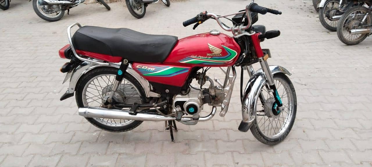 ہونڈا سی ڈی 70 ٹوٹل بائیک 0