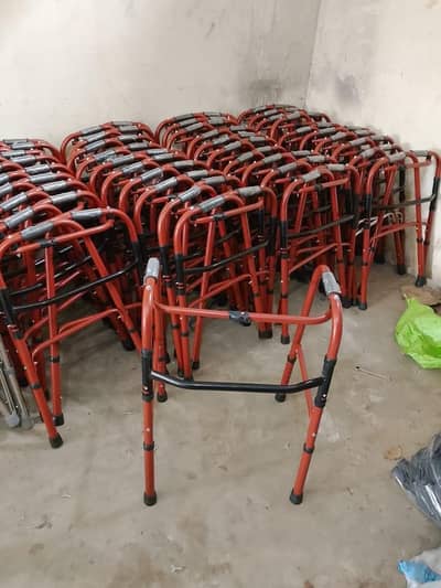 adjustable folding walker