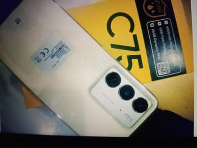 realme C75 phone for sell,used mob,