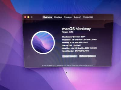 Macbook Air 2017