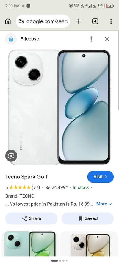 Tecno Spark Go 1