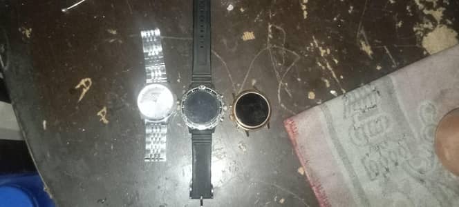 three watches available batteries not working