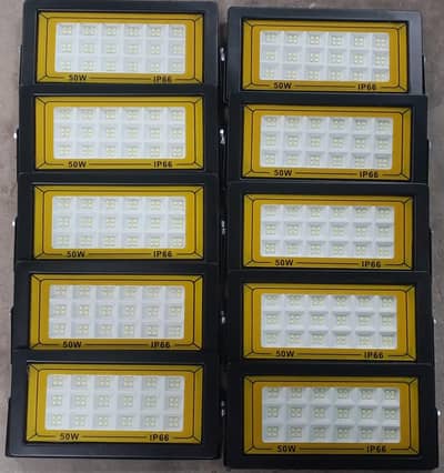 flood light 50 watt 10 lights pack