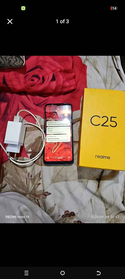 Realme C25 4/128GB | PTA Approved | Box | Excellent Condition