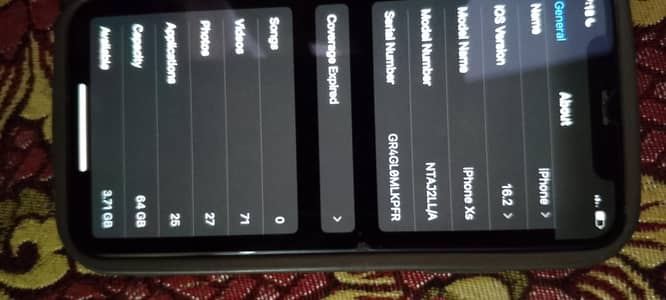 Apple iPhone XS bandri health 81%