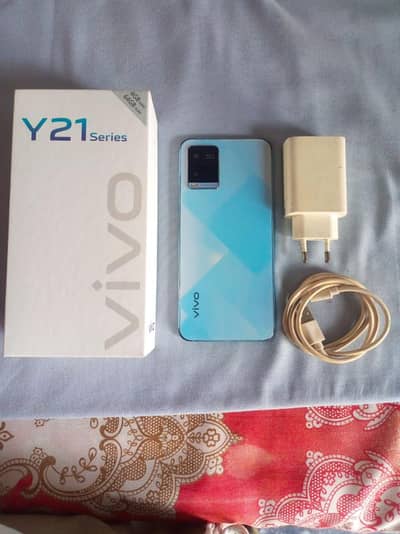 VIVO Y21A 4/64 WITHBOX AND ORIGINAL CHARGER. ALL OK MOBILE. NO EXCHANGE