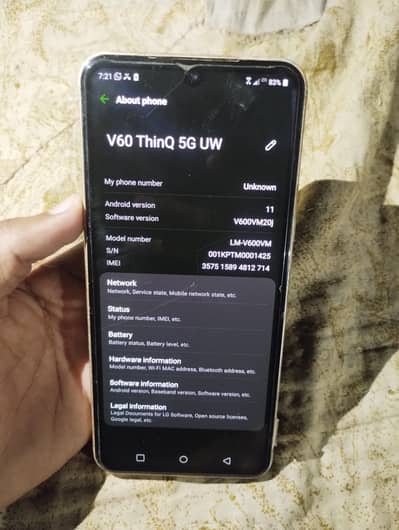 LG V60 ThinQ 5G