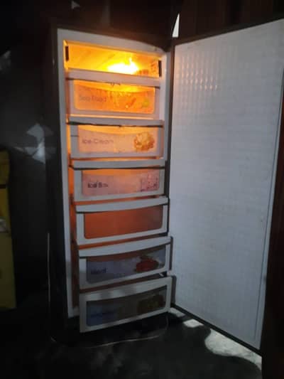 dawlance vertical freezer