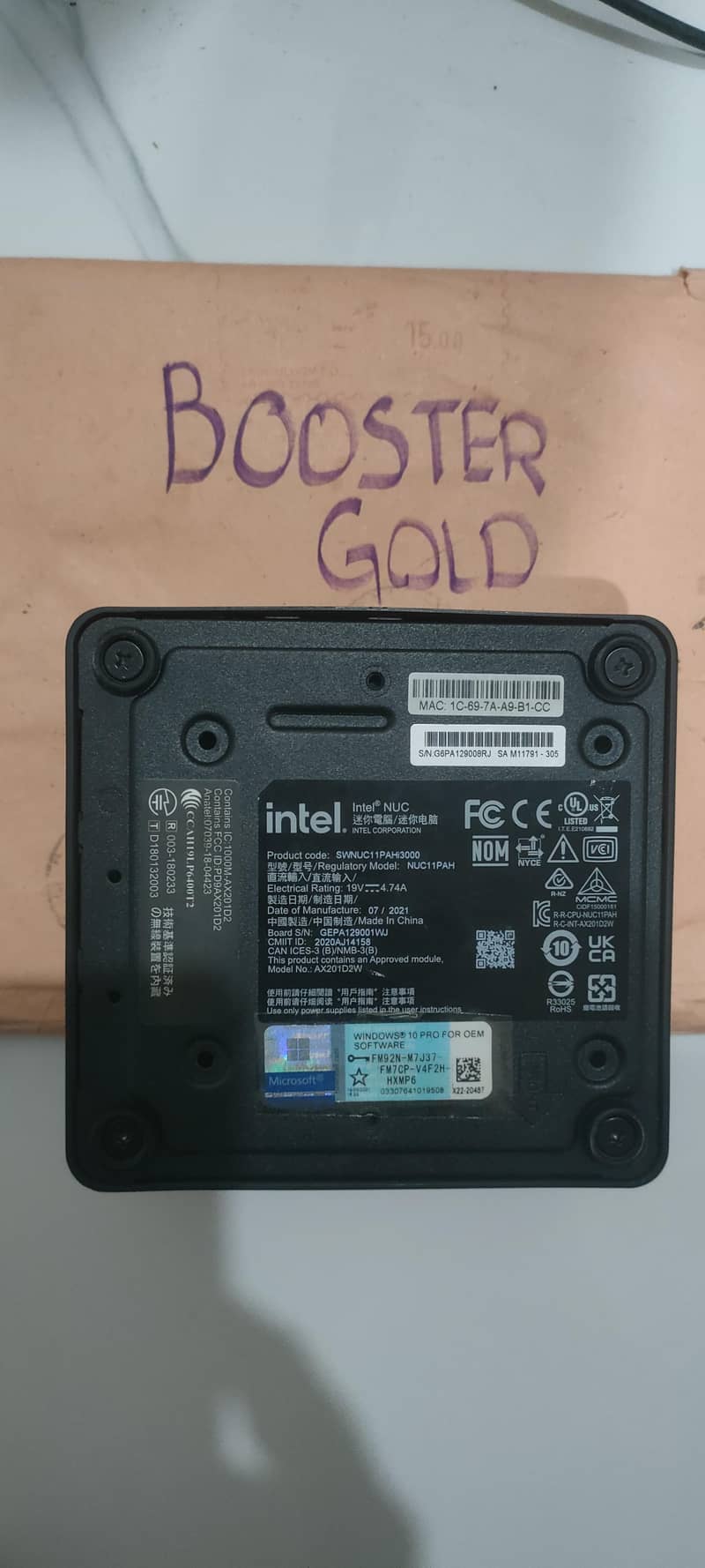 Intel NUC mini PC 3