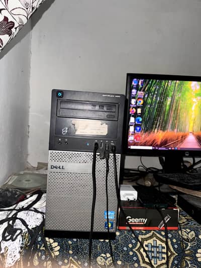 CPU keyboard and mouse