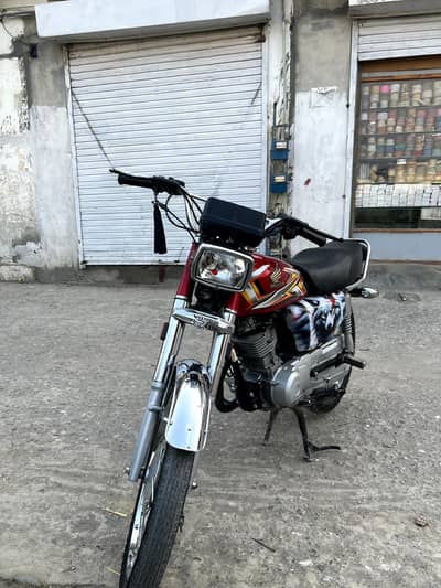 Honda 125 25 model unregistered