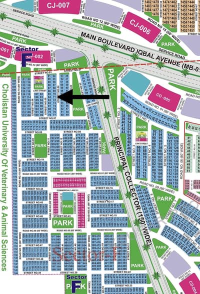 Super Hot Location 10 Marla Possession Plot Available For Sale In Sector F DHA Bahawalpur