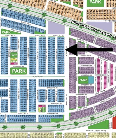 10 Marla Plot Located On 100ft Road Available For Sale