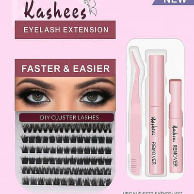 Kashee's 4in1 Permanent Eyelash Extension Kit Professional Mix Size