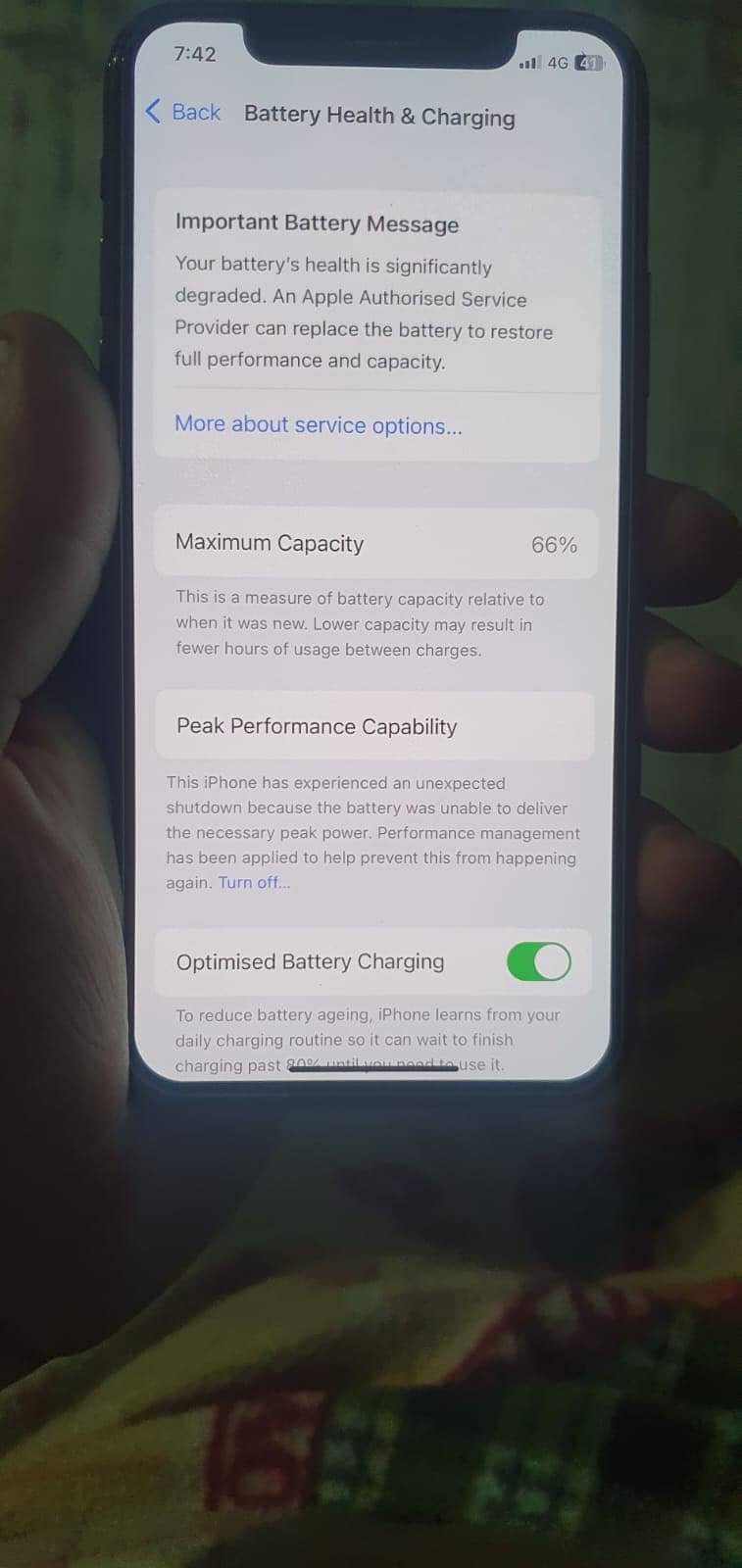 Apple iPhone X 7