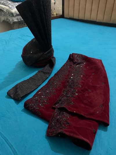 Groom designer Shirwani Set