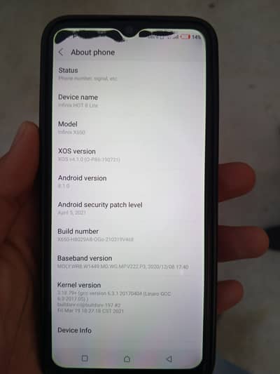 Infinix Hot 8 Lite