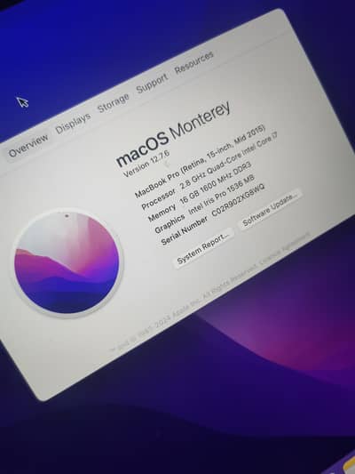 Macbook pro 2015