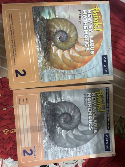 8th classMathematics oxford book and workbook