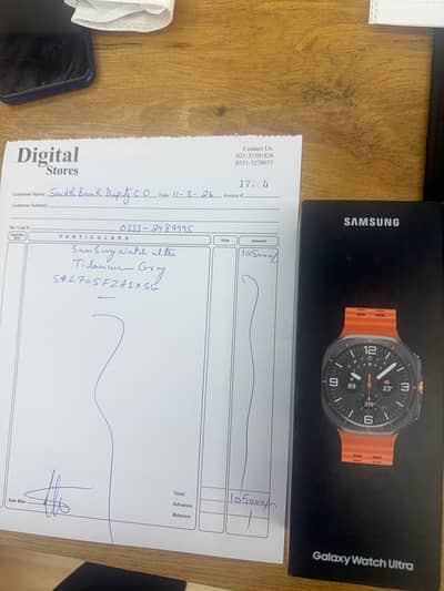 Samsung Ultra Watch just box opened
