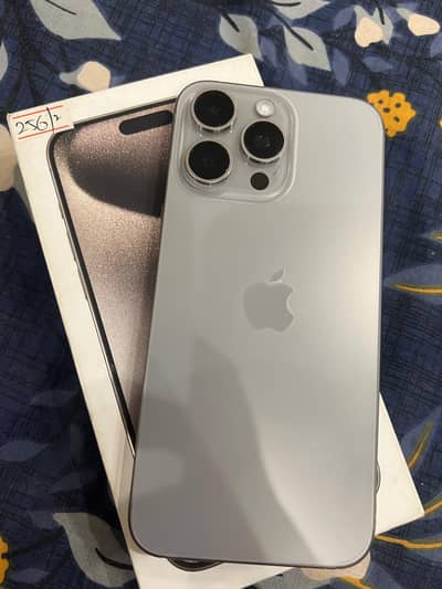 Apple iPhone 15 Pro Max Factory Unlocked 256gb