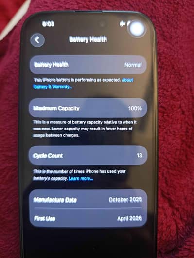 Apple iPhone 16 JV - 128GB  - Box open only