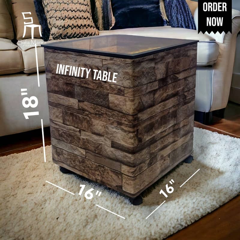 3D Infinity table | Coffee table 14