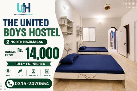 Affordable Boys Hostel North Nazimabad | Rooms From Rs. 14,000