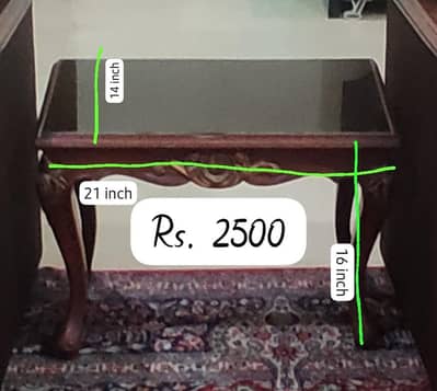 Tables for sale.