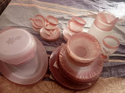 Glass dinner Set