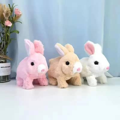 Cute Rabbit Soft Toy – Plush Bunny