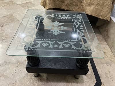 Glass Tables- 3 piece set