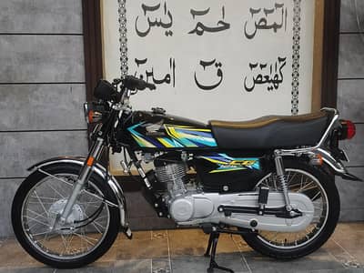 HONDA CG125 NOVEMBER 2025 MODEL BLACK COLOR