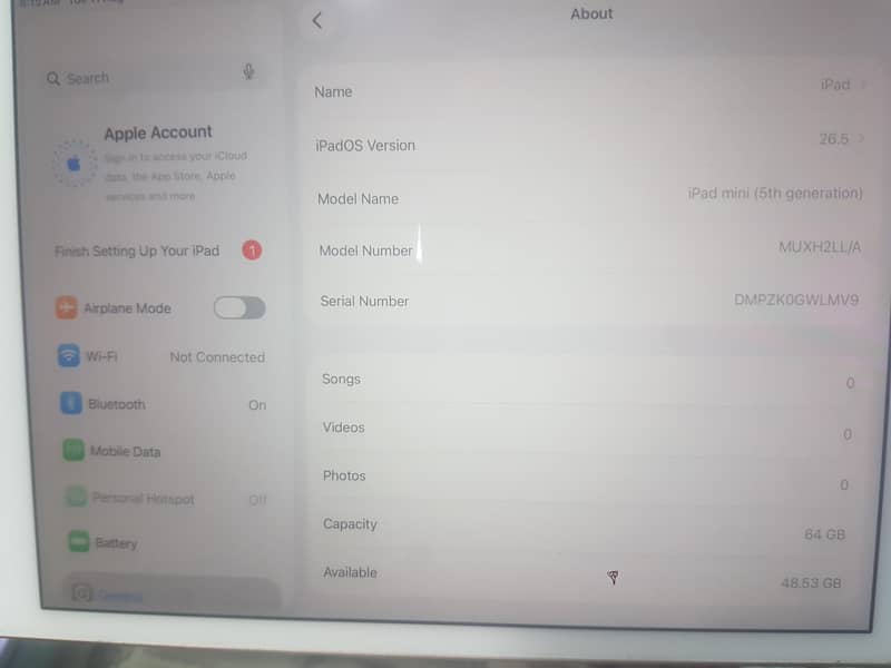 iPad mini 5 / 64gb 0