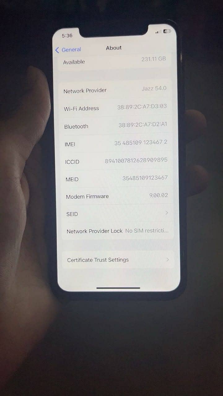 Apple iPhone X 6