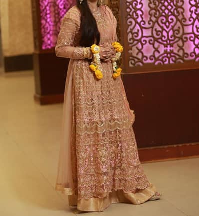 Fully Heavy Embroideryded Maxi