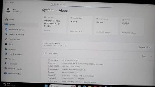 HP EliteBook 840G7