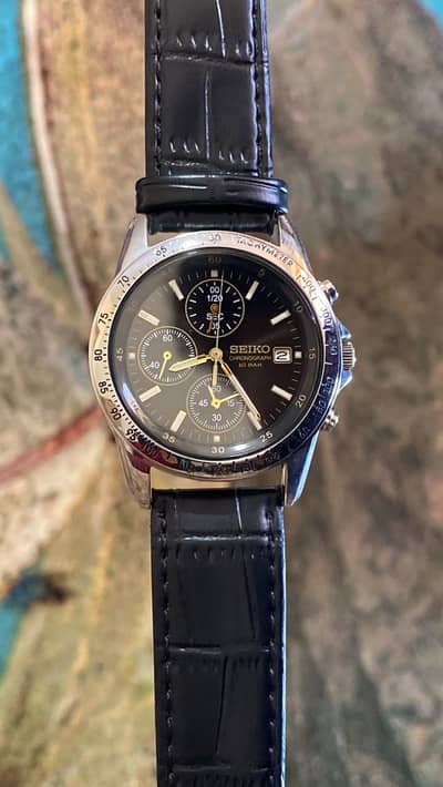 Seiko chronograph quartz 10 bar