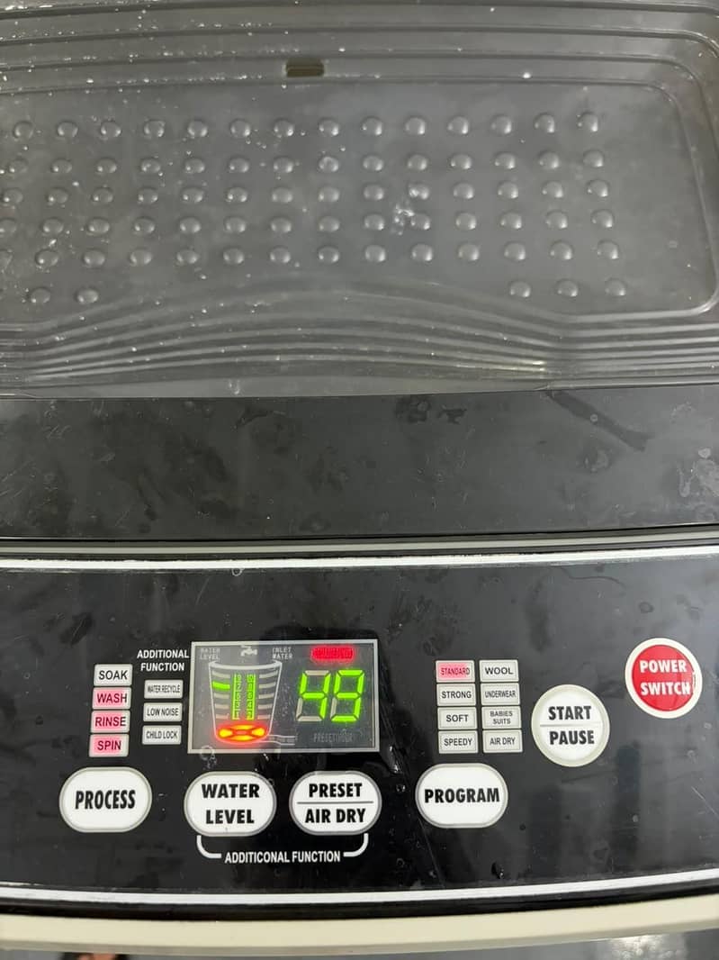 Washing machine top load automatic fully 0