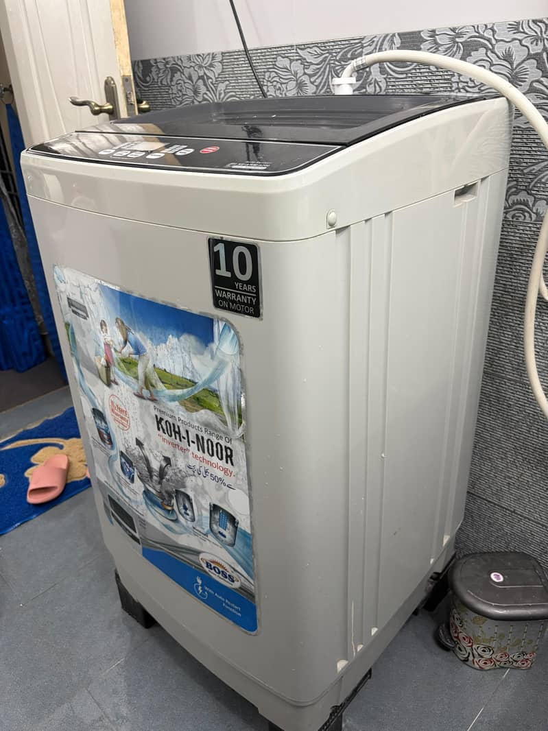 Washing machine top load automatic fully 7