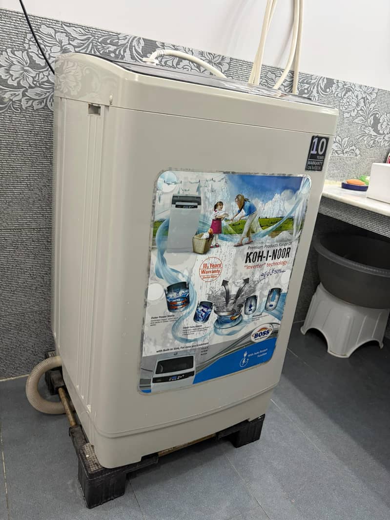 Washing machine top load automatic fully 8