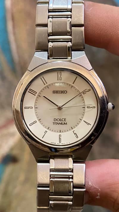 Seiko dolce titanium