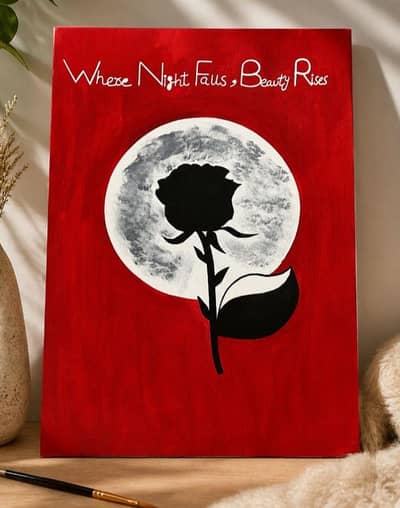 Beautiful handmade artwork created with creativity and details 