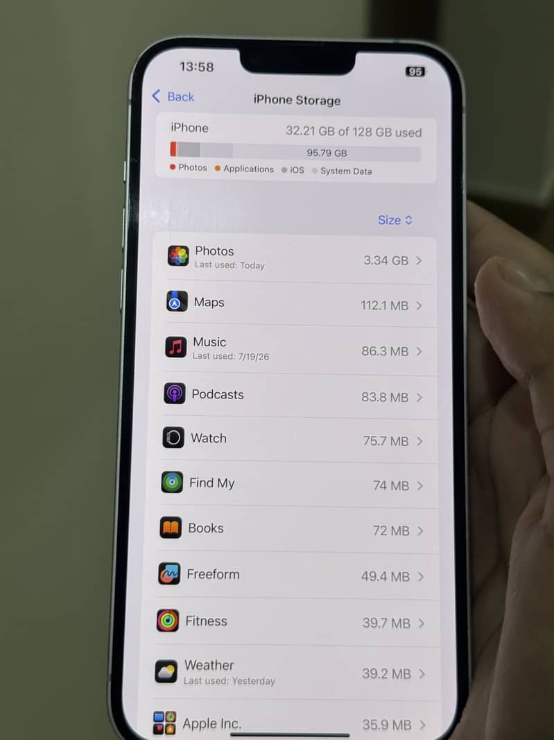 Apple iPhone 14 plus 7