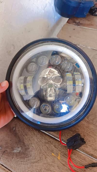 its Skull Headlight