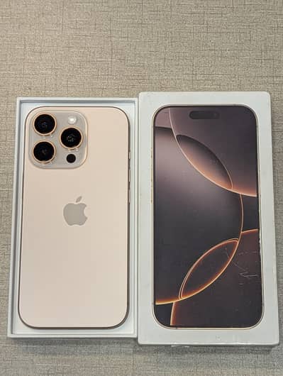 Apple iPhone 16 Pro 256 with box Non PTA