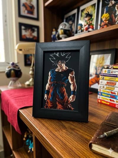 Goku 4×6 Table Frame – Anime Decor
