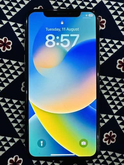 Apple iPhone X 64GB (PTA APPROVED)