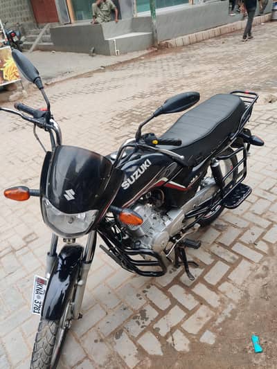 Suzuki GD 110 | Original Condition | PPF | Crash Guard | Upgraded Bike