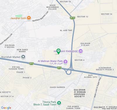 120 Square Yard Plot For Sale In Gulshan-E-Elahi Northern Bypass
